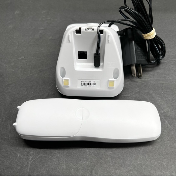 VTech CS6114 Cordless Phone with Caller ID / Call Waiting - White/Grey (CS6114)™ - Picture 5 of 6